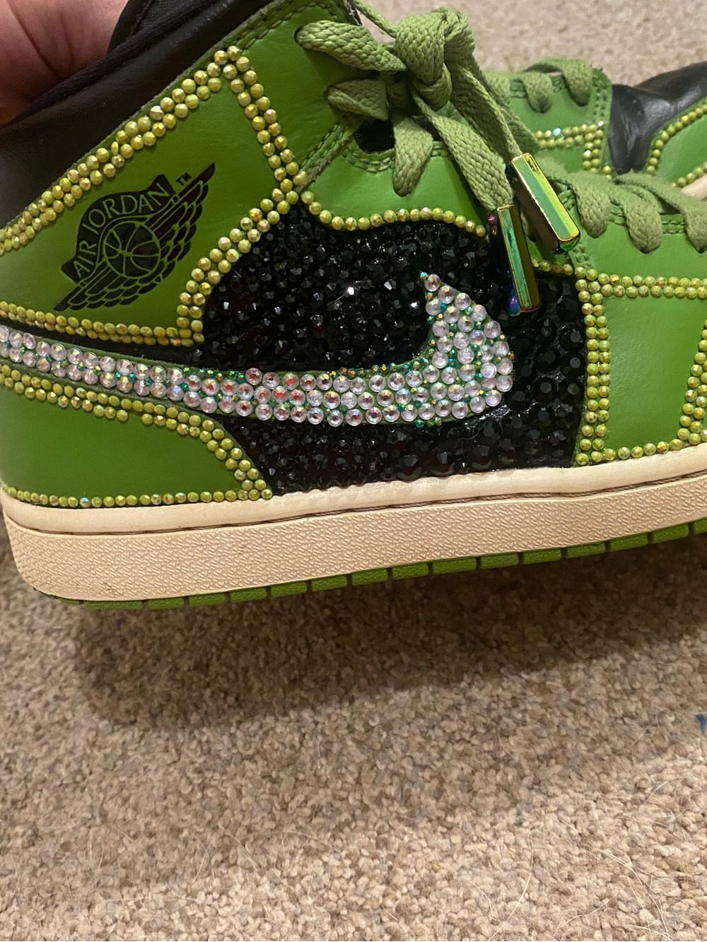 Jordan-1 2022 Altitude’s with metal lace tips. - Picture 7 of 13